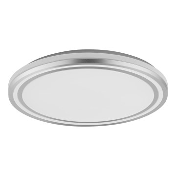 Osram - Lámpara de techo LED ORBIS HELMAN LED/24W/230V Ø 39 cm color plata