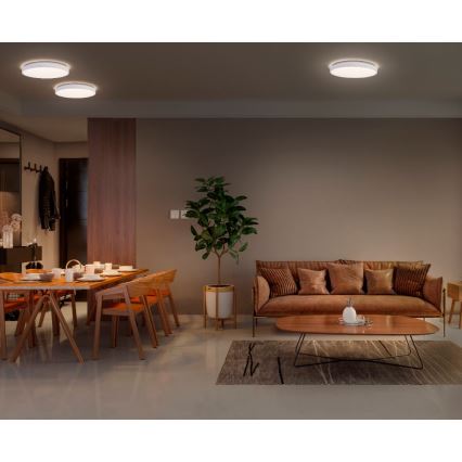 Osram - Lámpara de techo LED ORBIS LONDON LED/16W/230V, diámetro 28 cm, blanca