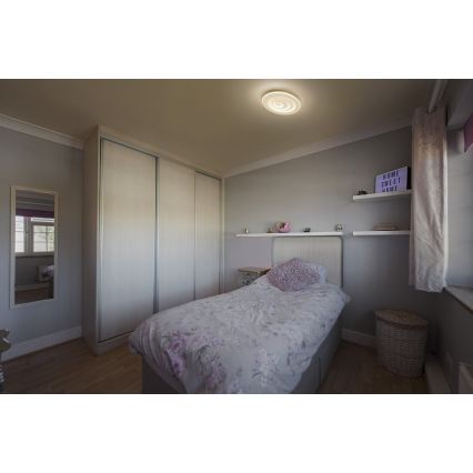 Osram - Lámpara de techo LED ORBIS SPIRAL LED/38W/230V Ø 36,5 cm blanca