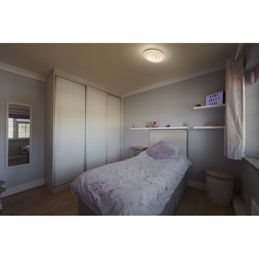 Osram - Lámpara de techo LED ORBIS SPIRAL LED/38W/230V Ø 36,5 cm blanca