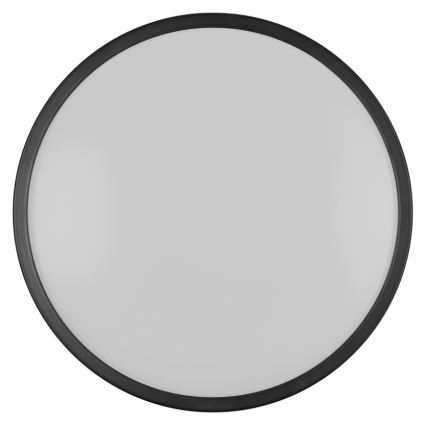 Osram - Luminaria de techo LED para baño DISC LED/18W/230V 3000/4000K diámetro 30 cm IP44 negra