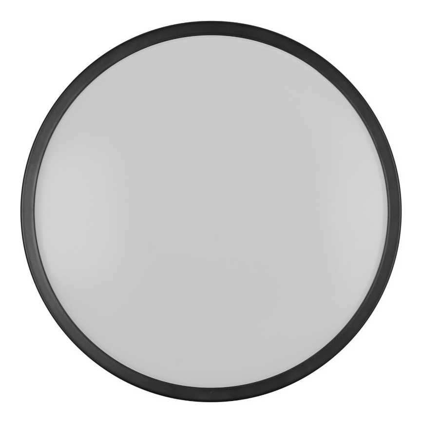 Osram - Luminaria de techo LED para baño DISC LED/18W/230V 3000/4000K diámetro 30 cm IP44 negra