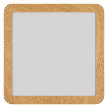 Osram - Luminaria LED de techo para baño ORBIS DISC LED/22W/230V 3000/4000K 30x30 cm IP44 marrón