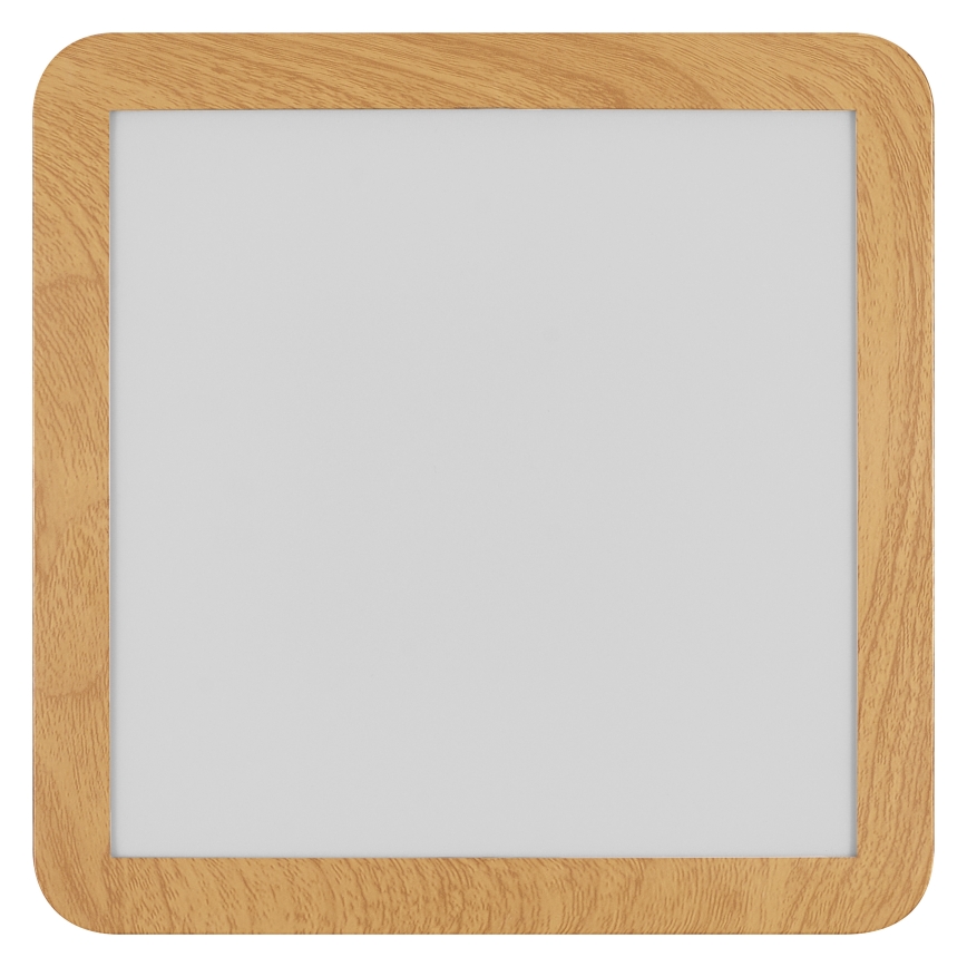 Osram - Luminaria LED de techo para baño ORBIS DISC LED/22W/230V 3000/4000K 30x30 cm IP44 marrón