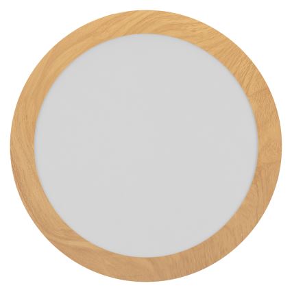 Osram - Plafón LED para baño ORBIS DISC LED/22W/230V 3000/4000K Ø 30 cm IP44 marrón