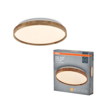 Osram - Luminaria de techo LED regulable ORBIS ALISON LED/24W/230V Ø 39,5 cm beige