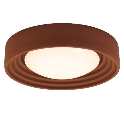 Osram - Luminaria de techo LED regulable ORBIS CONCRETE LED/18W/230V Ø 40 cm marrón/hormigón