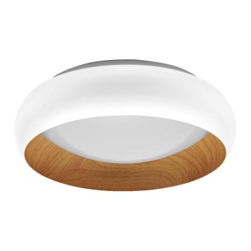 Osram - Lámpara de techo LED regulable ORBIS LIVIA LED/16W/230V Ø 30 cm blanco/marrón