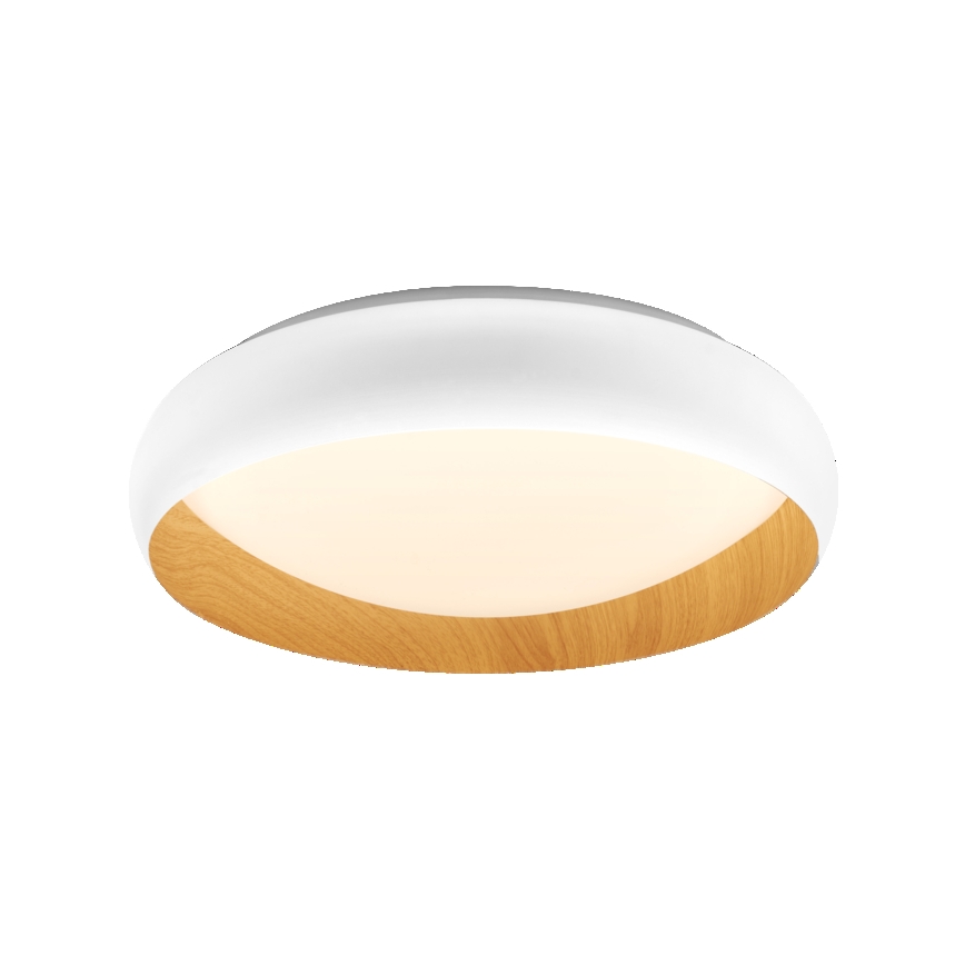 Osram - Lámpara de techo LED regulable ORBIS LIVIA LED/24W/230V diámetro 43 cm blanco/marrón