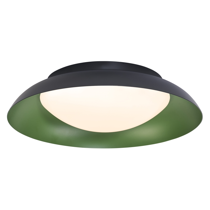 Osram - Plafón LED regulable ORBIS PLATE LED/19W/230V, Ø 31 cm, verde/negro