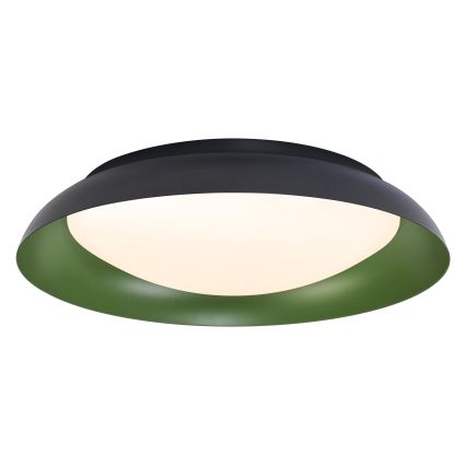 Osram - Plafón LED regulable ORBIS PLATE LED/45W/230V Ø 48 cm verde/negro
