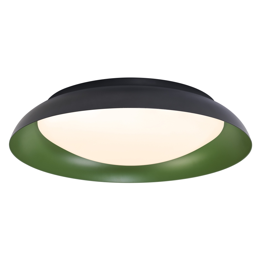 Osram - Plafón LED regulable ORBIS PLATE LED/45W/230V Ø 48 cm verde/negro