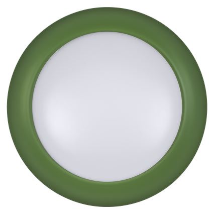 Osram - Plafón LED regulable ORBIS PLATE LED/45W/230V Ø 48 cm verde/negro