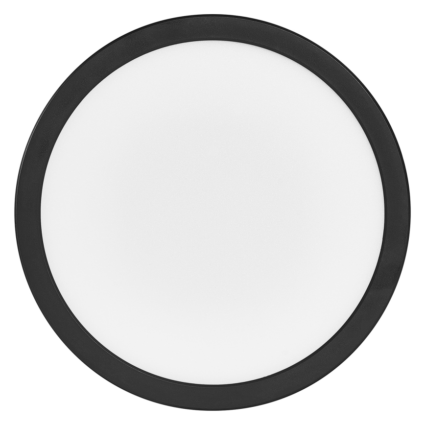 Osram - Plafón LED regulable ORBIS ULTRA SLIM LED/15W/230V 3000K Ø 23,5 cm negro