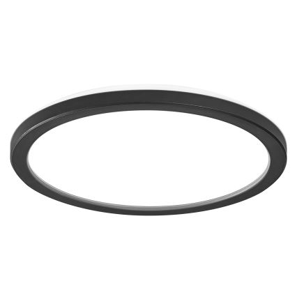 Osram - Plafón LED regulable ORBIS ULTRA SLIM LED/15W/230V 3000K Ø 23,5 cm negro