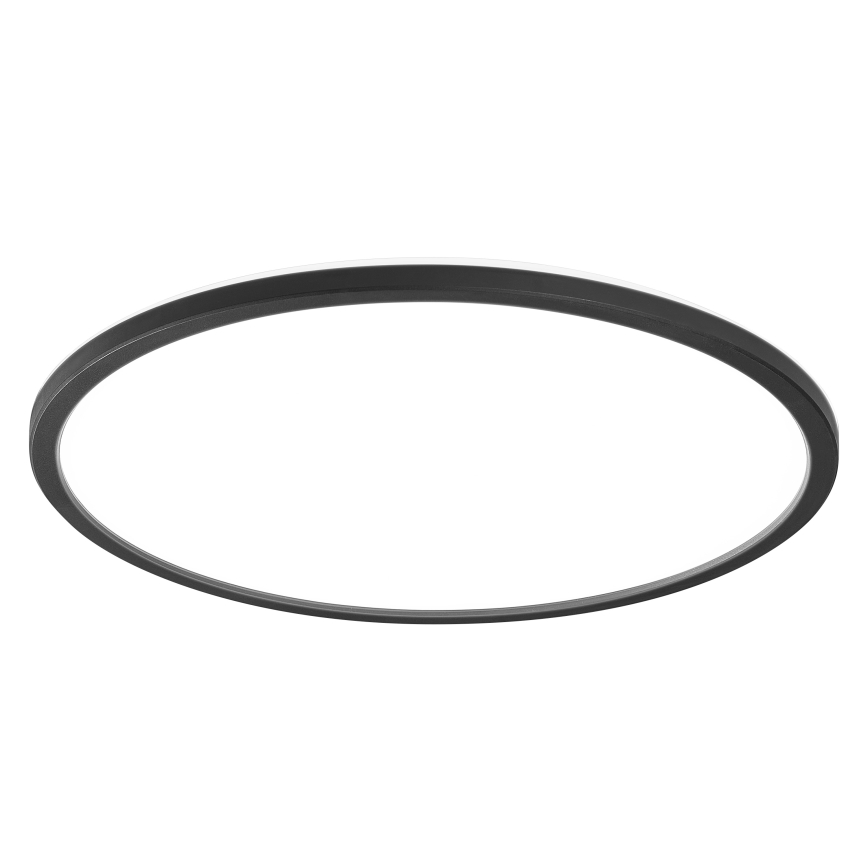 Osram - Luminaria de techo LED regulable ORBIS ULTRA SLIM LED/22W/230V 3000K Ø 40 cm negro