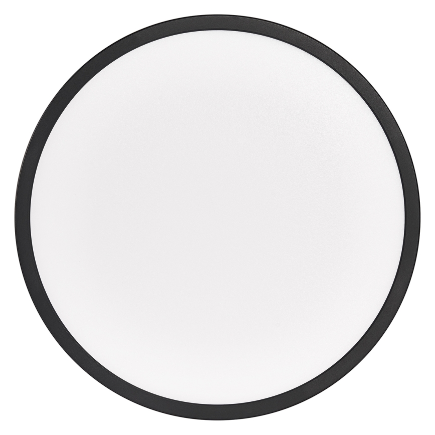 Osram - Luminaria de techo LED regulable ORBIS ULTRA SLIM LED/22W/230V 3000K Ø 40 cm negro