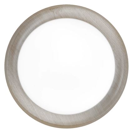 Osram - Lámpara de techo ORBIS MADRID 2xE27/10W/230V Ø 29 cm acabado en madera