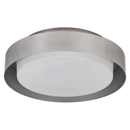 Osram - Lámpara de techo ORBIS MADRID 2xE27/10W/230V Ø 29 cm cromo mate