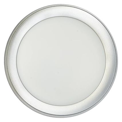 Osram - Lámpara de techo ORBIS MADRID 2xE27/10W/230V Ø 29 cm cromo mate