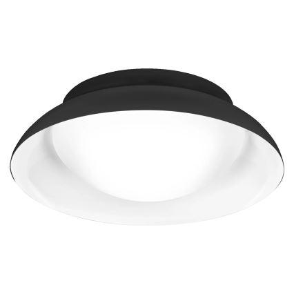 Osram - Lámpara de techo ORBIS MILAN 2xE27/10W/230V, diámetro 30,5 cm, negra