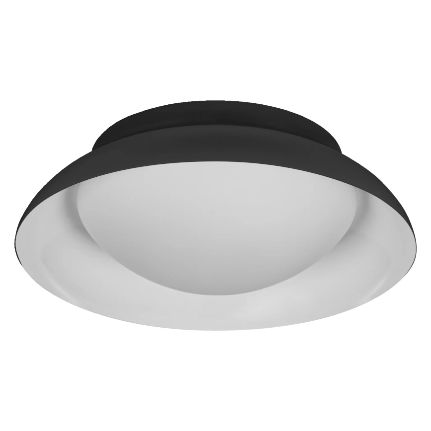 Osram - Lámpara de techo ORBIS MILAN 2xE27/10W/230V, diámetro 30,5 cm, negra