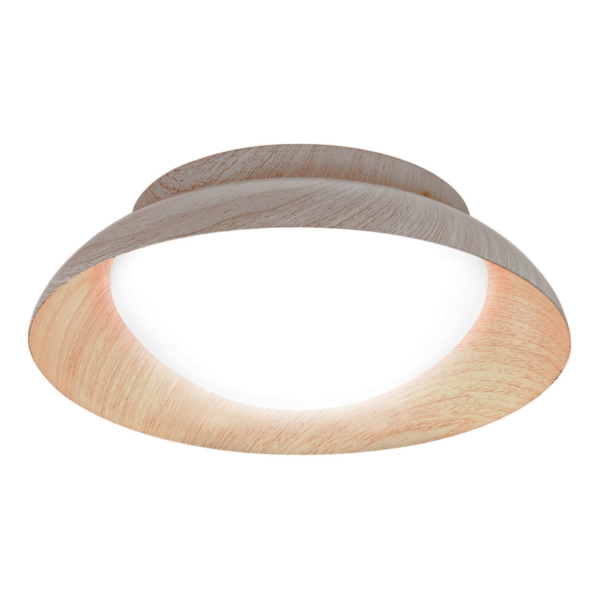 Osram - Lámpara de techo ORBIS MILAN 2xE27/10W/230V Ø 30,5 cm acabado en madera