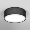Osram - Lámpara de techo ORBIS PARIS 1xE27/25W/230V Ø 30 cm negra
