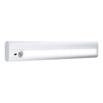Osram - Lámpara LED bajo mueble con sensor de movimiento y de crepúsculo LINEARLED LED/2,9W/9V 6xAA 4000K 31,4 cm blanco