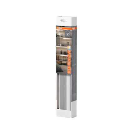 Osram - Luminaria LED regulable LINEAR TURN para montaje bajo mueble, 6W/230V, 3000/4000/6500K, 35 cm, blanca
