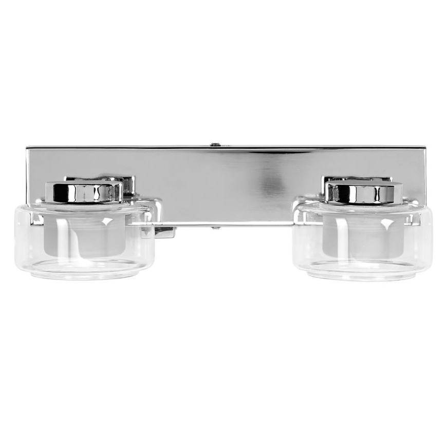 Osram - Aplique LED de pared para baño ORBIS FLAME 2xLED/5,5W/230V 3000/4000K IP44 cromado brillante