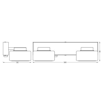 Osram - Aplique LED de pared para baño ORBIS FLAME 2xLED/5,5W/230V 3000/4000K IP44 cromado brillante