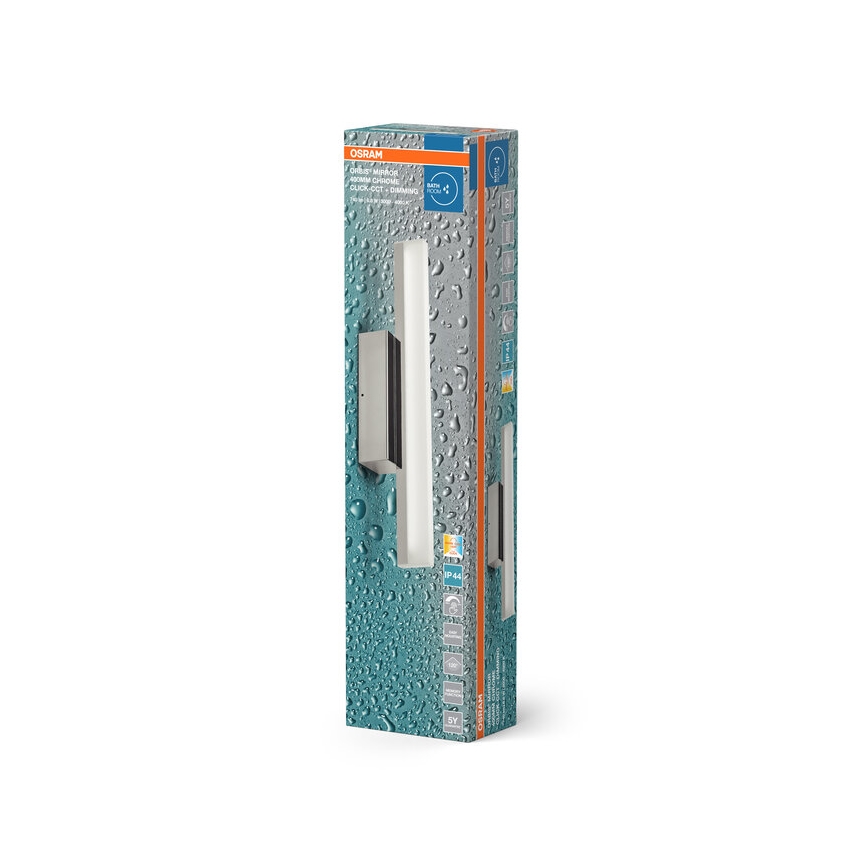 Osram - Iluminación LED regulable para espejo ORBIS MIRROR LED/6,8W/230V 40 cm 3000/4000K IP44 cromo brillante