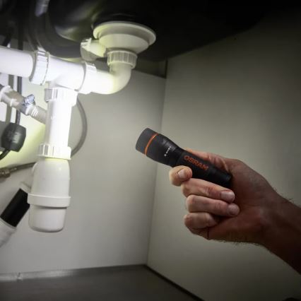 Osram - Linterna LED regulable LEDINSPECT TORCH 450 ESSENTIAL LED/6W/3xAAA IP44