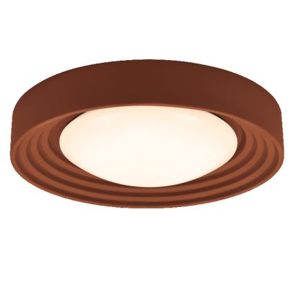 Osram - Luminaria de techo LED regulable ORBIS CONCRETE LED/24,5W/230V Ø 50 cm marrón/hormigón
