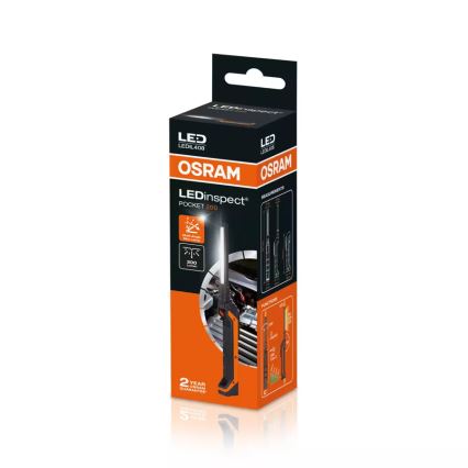 Osram - LED Linterna recargable regulable LEDINSPECT POCKET200 LED/2W/3,7V IP54