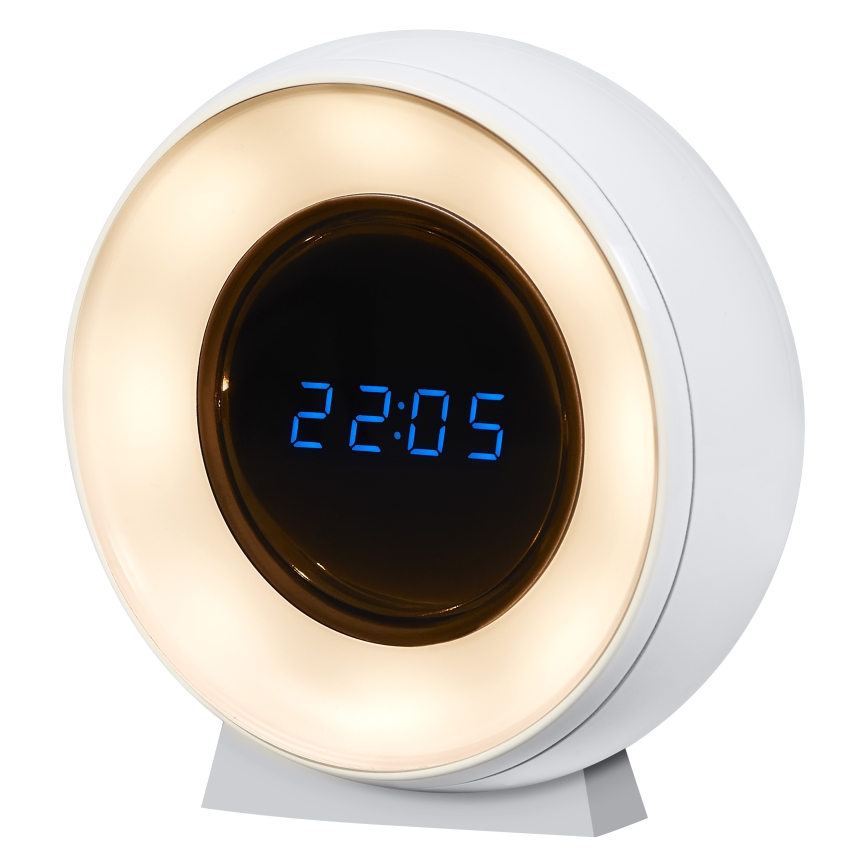 Osram - Reloj digital LED con retroiluminación NIGHTLUX LED/0,3W/5V 1000mAh 3000/4000/6500K blanco