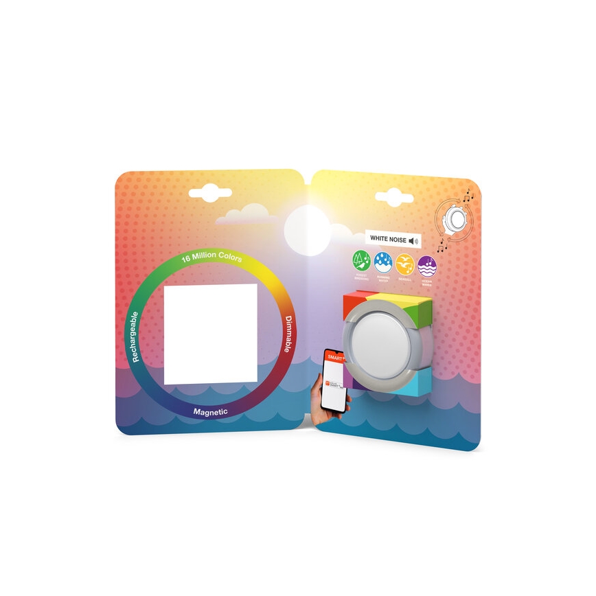 Osram - Luz orientativa táctil regulable LED RGBW SMART+ DOT-IT LED/0,5W/3,7V 300 mAh