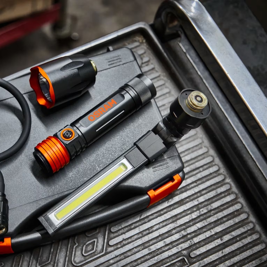 Osram - Linterna de inspección LED regulable para automóvil 3 en 1 LEDINSPECT LED/5W/5V 4000 mAh