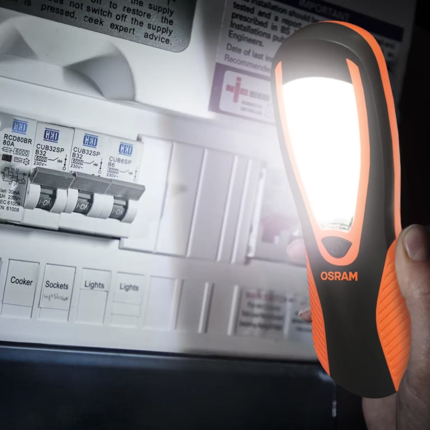 Osram - Linterna LED LEDINSPECT TASK 180 ESSENTIAL LED/3W/3xAAA