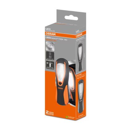 Osram - Linterna LED LEDINSPECT TASK 180 ESSENTIAL LED/3W/3xAAA