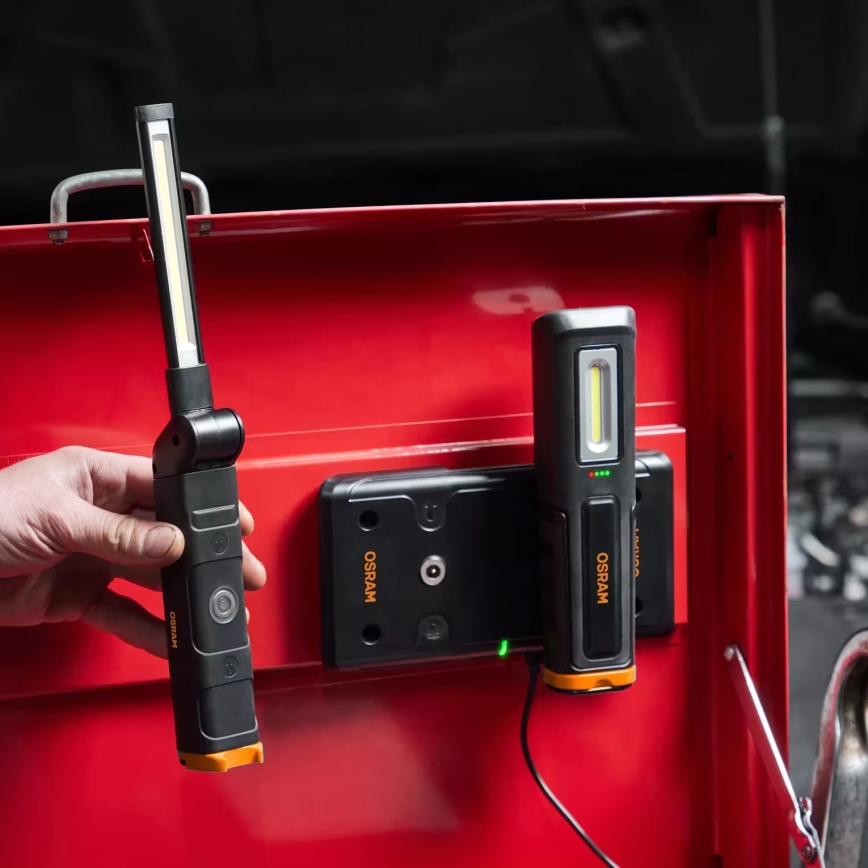 Osram - Linterna recargable LED regulable LEDINSPECT WIRE-FREE SLIM 600 LED/5W/3,7V IP54 2600 mAh