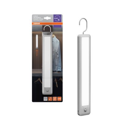 Osram - Luminaria orientativa colgante LED con sensor de movimiento MOBILE LED/2,35W/5V 1000 mAh blanca