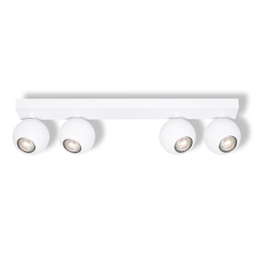 Osram - Luminaria de focos SPOT SPHERAL 4xGU10/6W/230V blanca