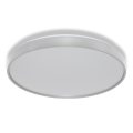 Osram - Luminaria de techo CEILING LUXO LED/36W/230V, diámetro 49 cm, acabado plateado