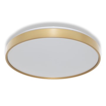 Osram - Luminaria de techo LED con sensor de crepúsculo CEILING LUXO LED/24W/230V Ø 38 cm dorada