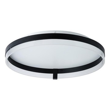 Osram - Luminaria de techo LED DECOR CIRCLE, LED/32W/230V, 3000/4000/6500K, Ø 50 cm, negro/blanco