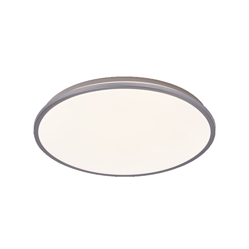 Osram - Luminaria de techo LED ORBIS DUBLIN LED/36W/230V, diámetro 49 cm, plateada
