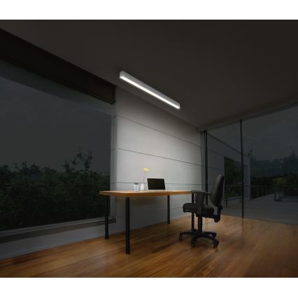 Osram - Luminaria de techo LED regulable OFFICE LINE LED/11/20/30W/230V 4000K 112,6 cm blanca