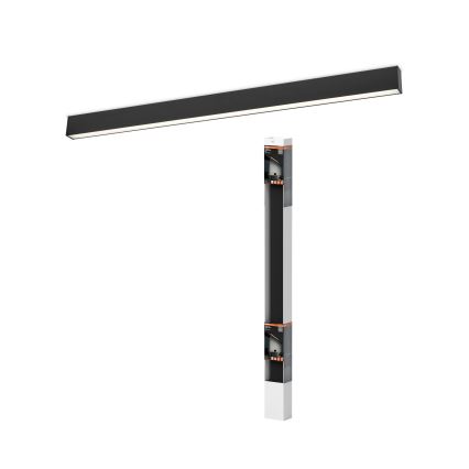 Osram - Luminaria de techo LED regulable OFFICE LINE LED/11/20/30W/230V 4000K 112,6 cm negra